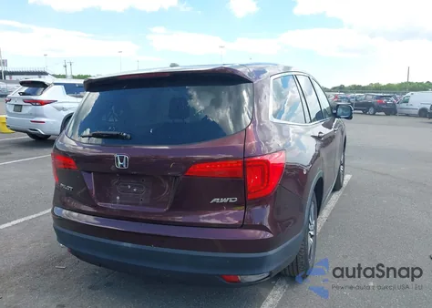 2017 Honda Pilot Ex from USA, damaged, VIN 5FNYF6H36HB067976